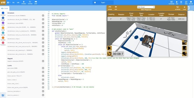 C203 - VEX VR with Scratch and Python